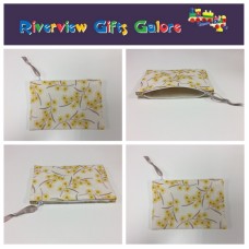 Zip Clutch / Purse / Bag / Pouch - Wattle Zip Clutch / Purse / Bag / Pouch - Wattle